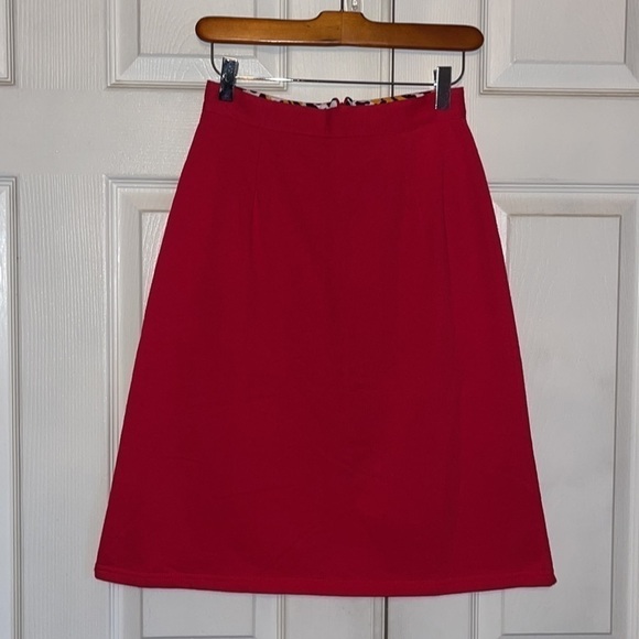 Bernie Dexter Red Limited Edition Diana A-Line Pinup Style Skirt - Picture 6 of 8